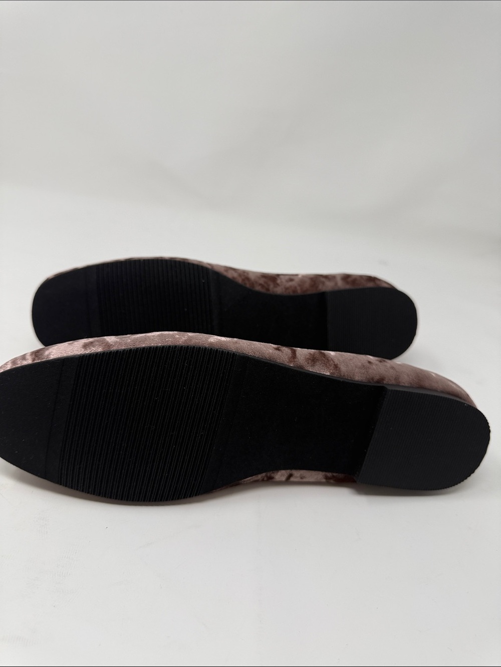 NEW LINEA PAOLO Embellished Velvet Ballet Flats in Mulberry Velvet - Picture 5 of 7